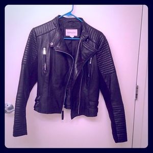 BCBGeneration black leather jacket - FINAL DAY TO PURCHASE!!!